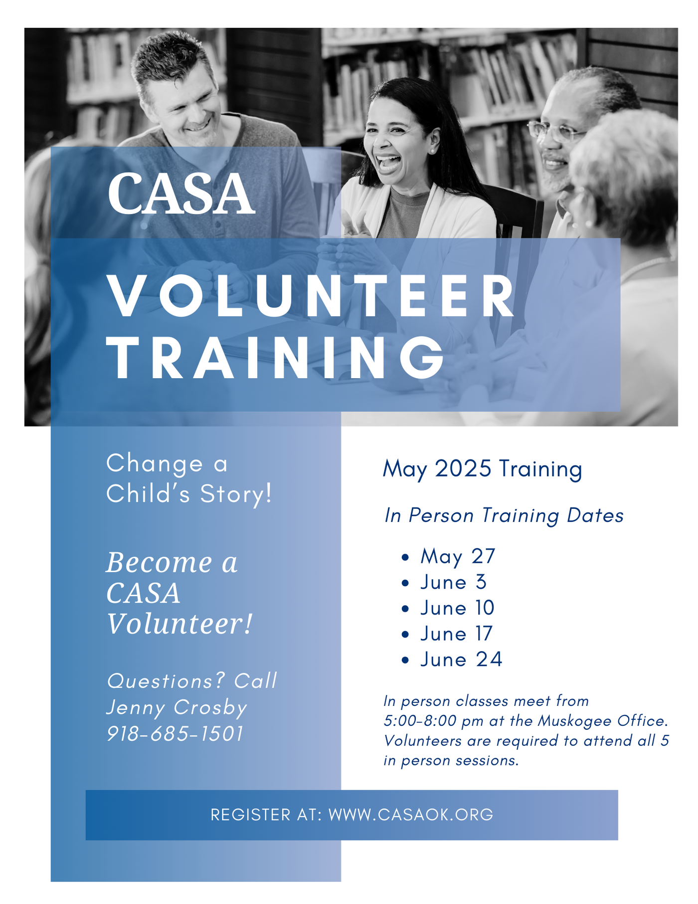 May 2025 - Volunteer Pre Service Training